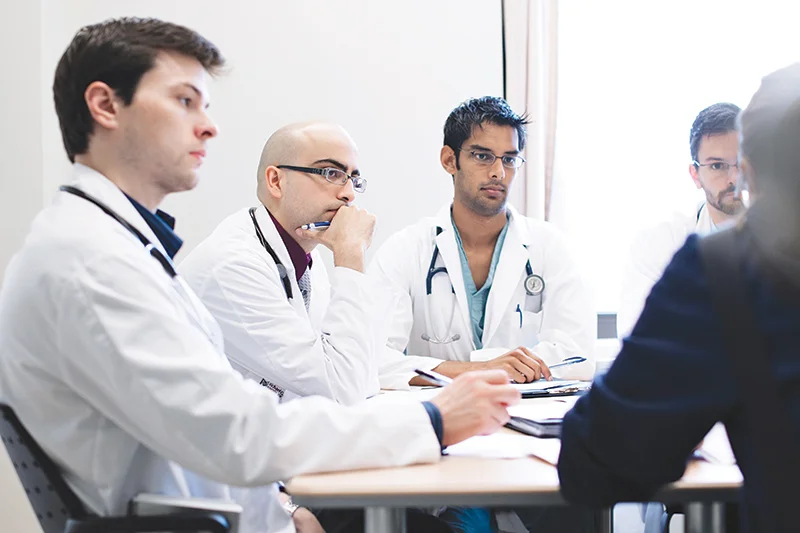 Medical students at McMaster University benefit from the institution’s world-leading teaching methodology and research excellence. supplied