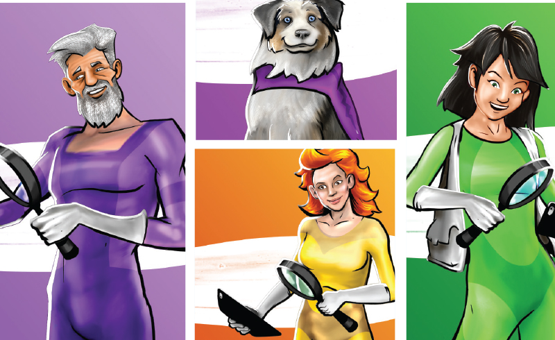 With the motto ‘Knowledge is power,’ the Competition Bureau introduces a number of fraud-fighting superheroes in the Little Black Book of Scams, inviting Canadians to follow their example and be knowledgeable and vigilant. Supplied