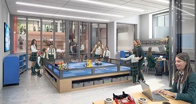 A state-of-the-art education facility to spark creativity and innovative thinking