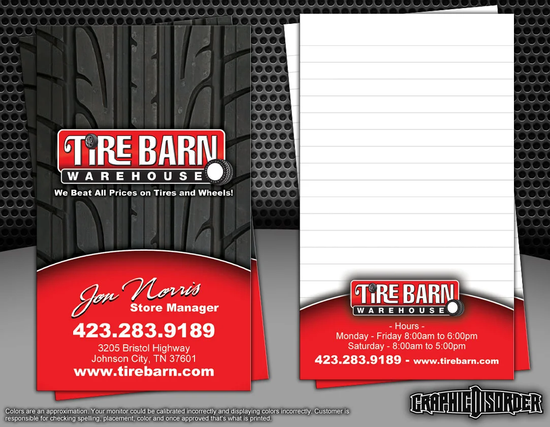 Business Card Gallery Graphic Disorder