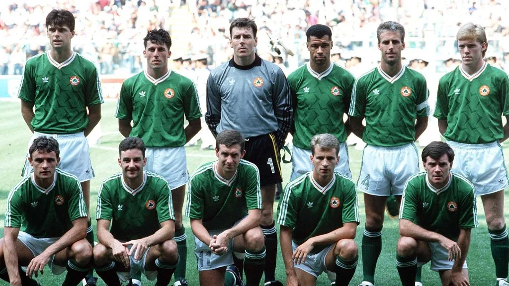 Shamrocks, Guinness e Johnny Giles.