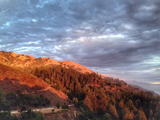 Nepenthe at Sunset