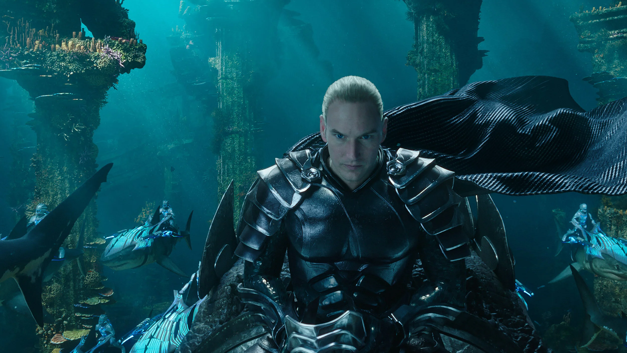 PATRICK WILSON as Orm/Ocean Master in Warner Bros. Pictures’ action adventure “AQUAMAN,” a Warner Bros. Pictures release. Courtesy of Warner Bros. Pictures & © DC Comics