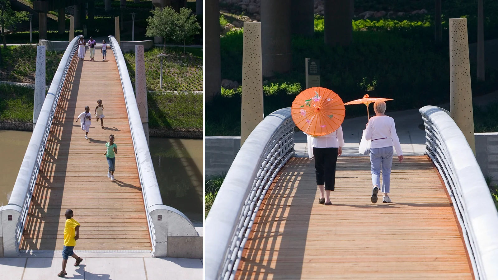 Buffalo Bayou Promenade in Houston