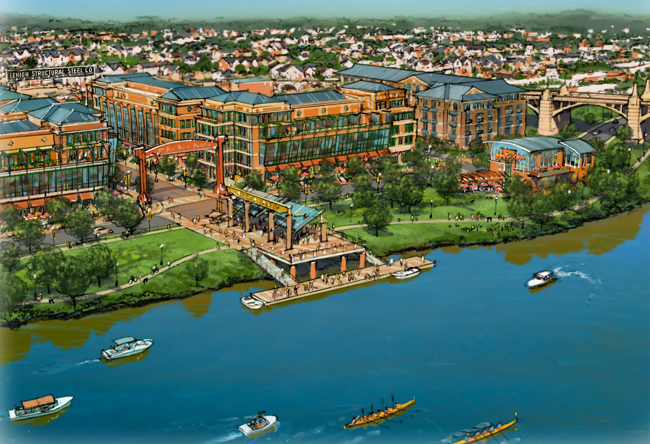 Lehigh Riverfront Master Plan for Allentown, Pa.
