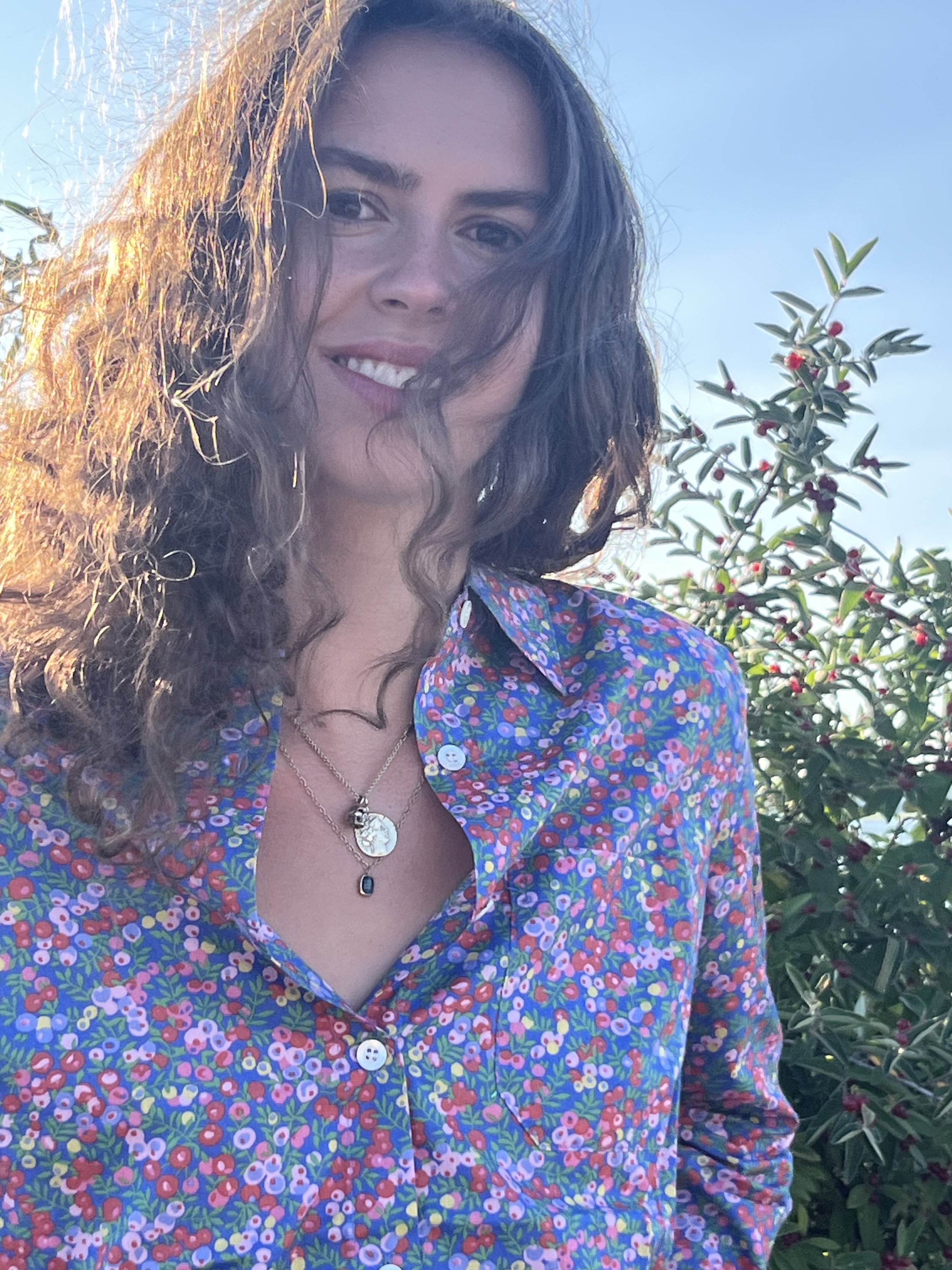 PORTLAND SHIRT in Wiltshire Berry