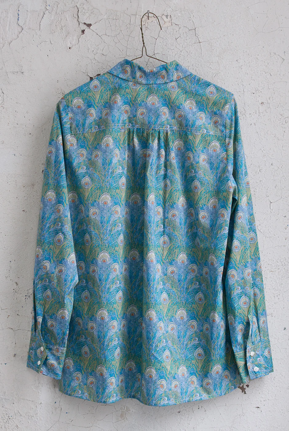 Liberty of London peacock print