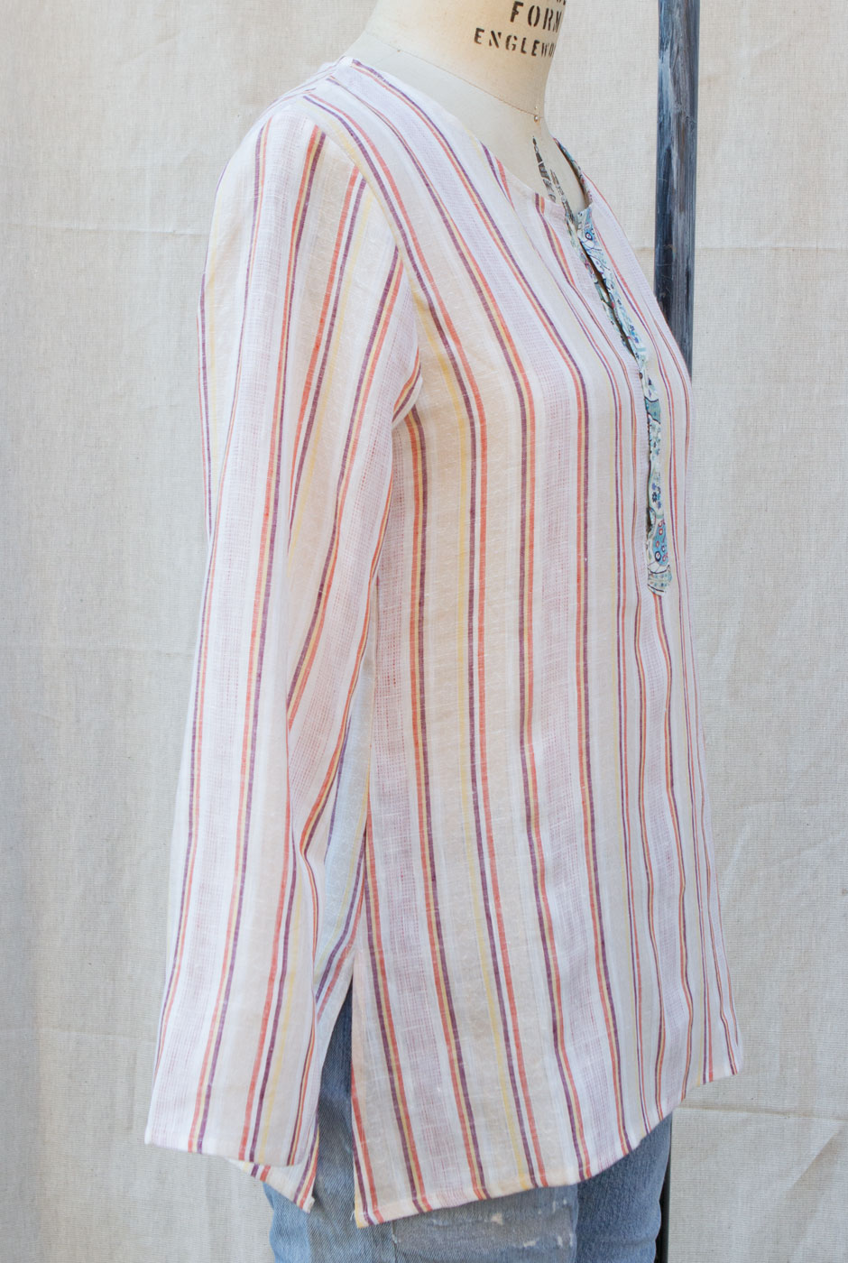 sailorrose_KURTA STRIPED_LINEN_with_LIBERTY_PAISLEY_TRIM_side.jpg
