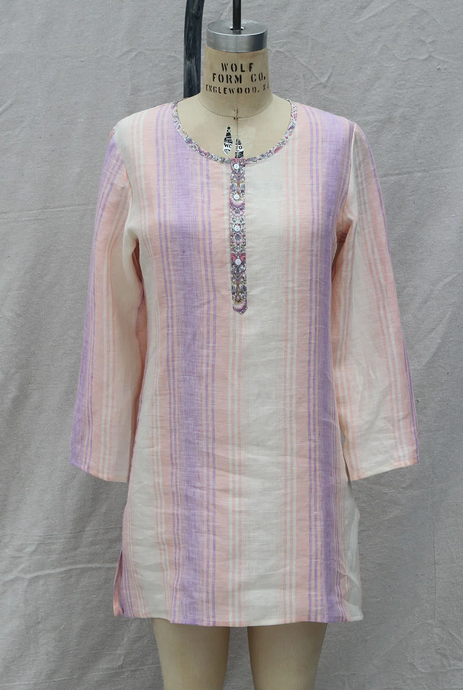sailorrose-liberty-of-london-long-kurta-peach-white-striped-linen-front.jpg