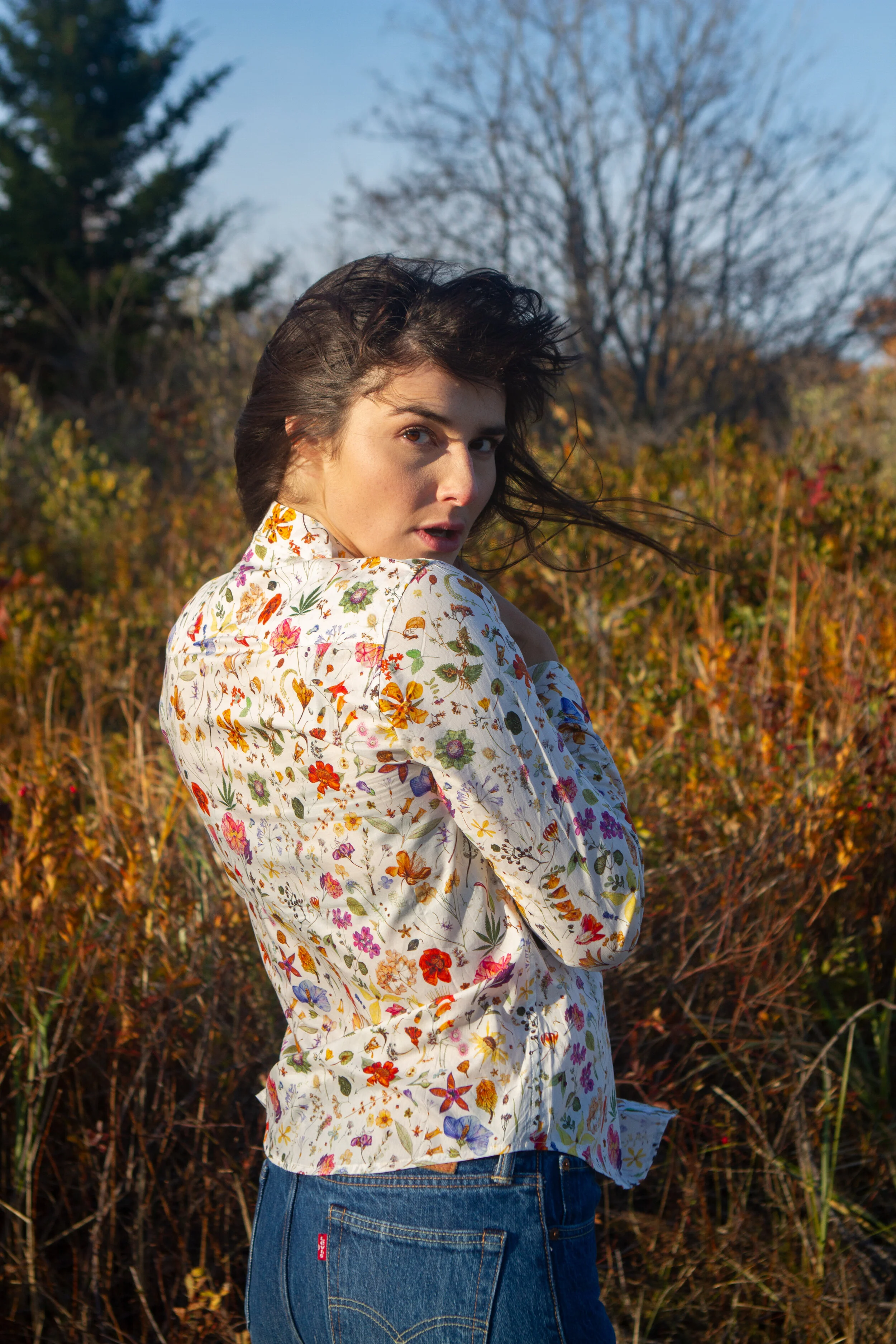 COWGIRL SHIRT in Floral — Sailor Rose