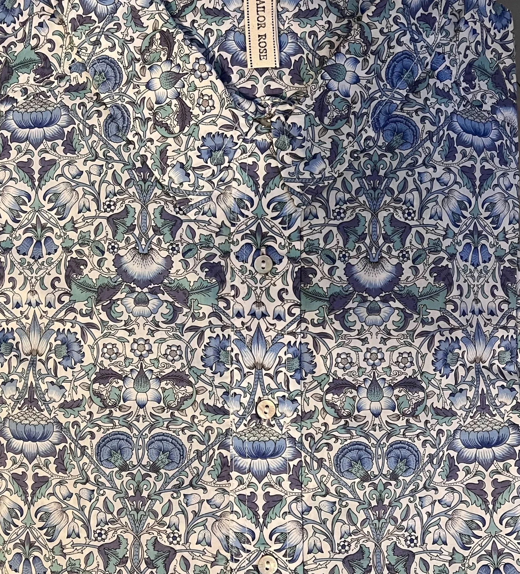 CITY and COUNTRY SHIRT in Light Blue Lodden -large