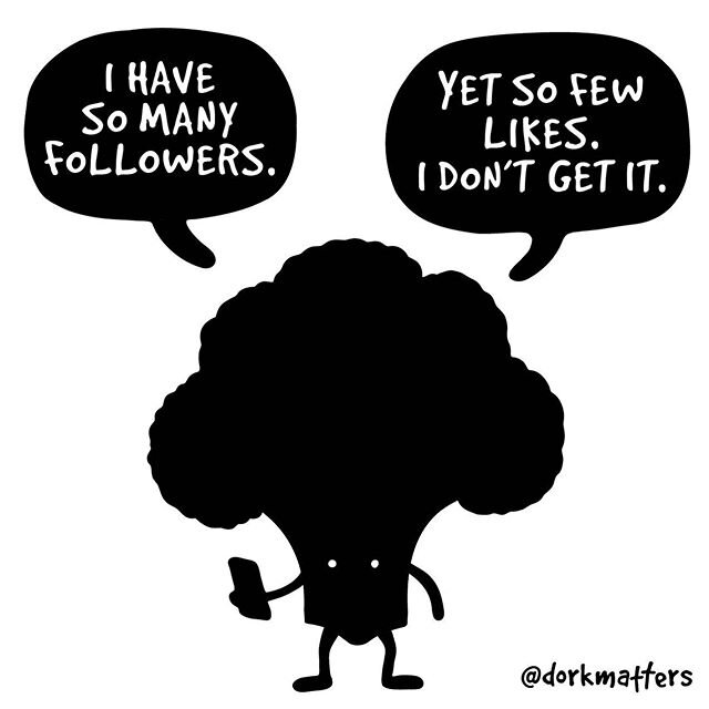 Show this broc some ❤️
.
.
.
.

#dorkmatters #blackandwhiteart #darkhumor #broccoli #healthymindhealthybody 
#dailycomics #dailycomic #haha #comicworld #comicworlds #fundrawing #drawing #webtoon #illustrationart #igcomiccommunity #comicseries #comics