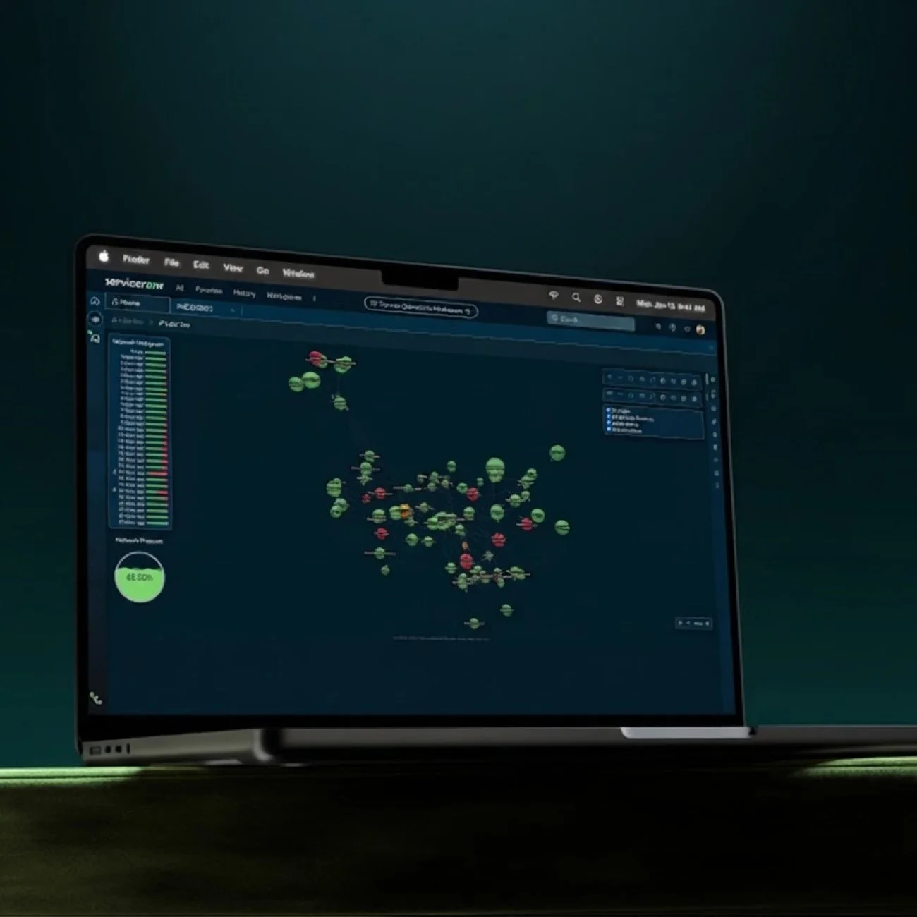 ServiceNow 3D Node Map
