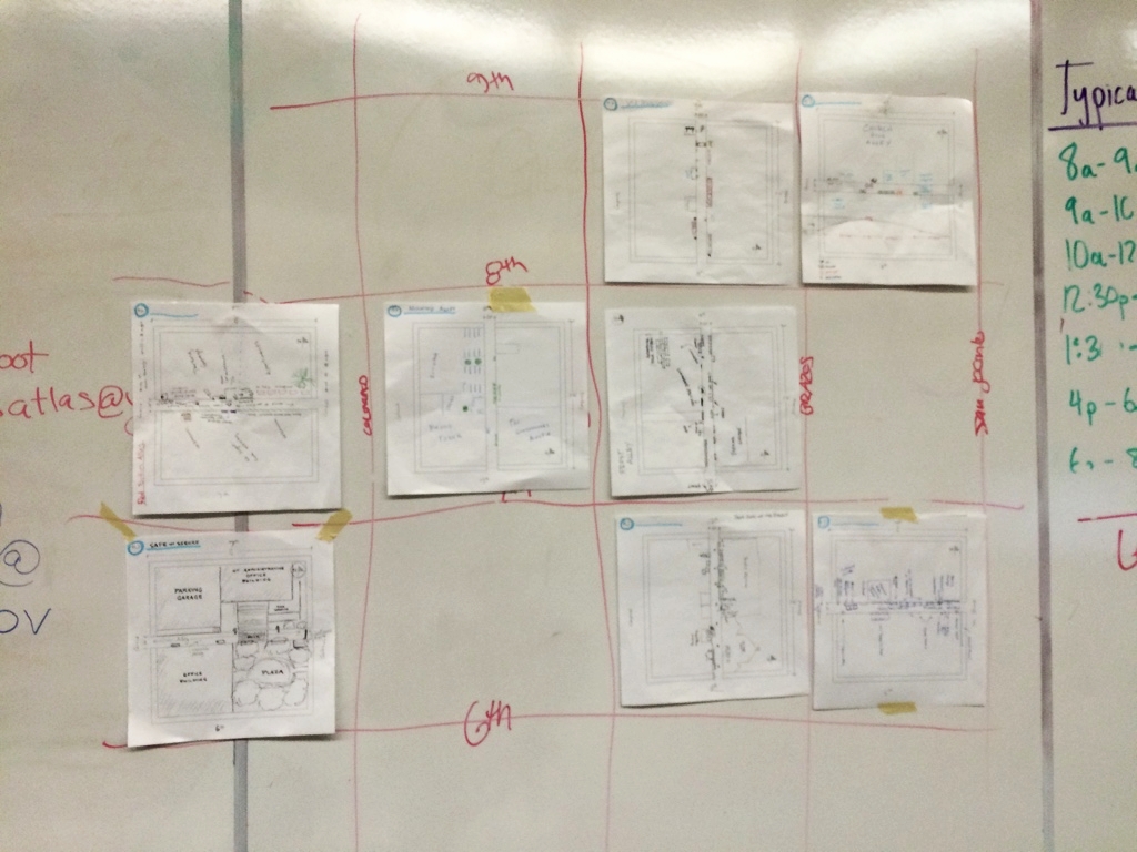 Hand Drawn Map Meetup with Maptime ATX