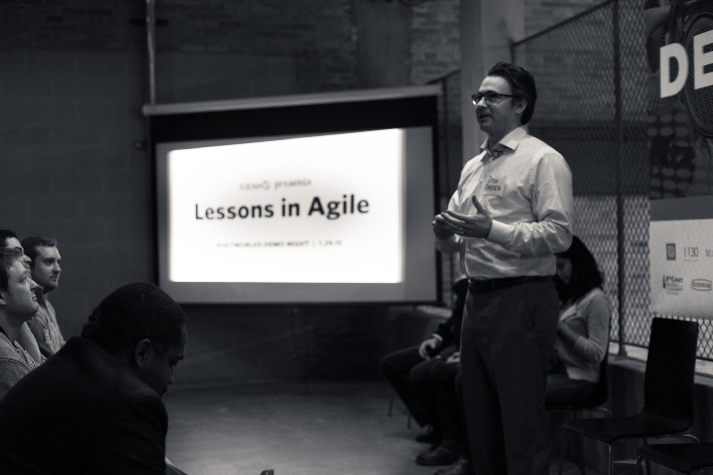  Table XI's Josh Golden spoke on the importance of being agile and the need for startups to be nimble enough to learn quickly from inevitable mistakes. 