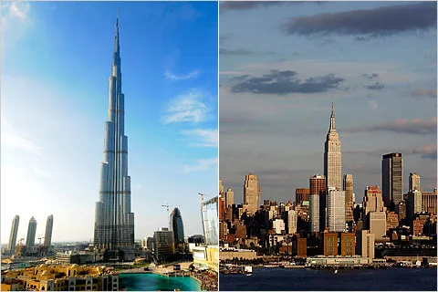 Tall Tech Showdown: Empire State Building v. Burj Khalifa