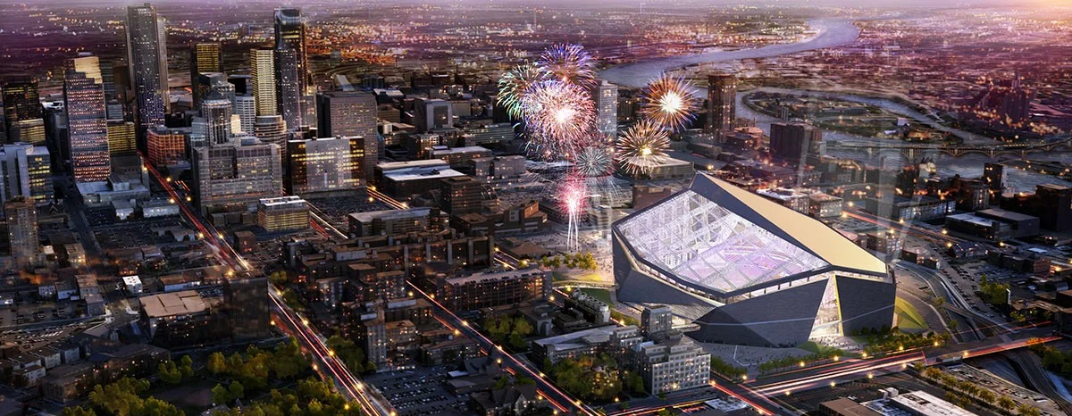 Virtual valhalla speeds new Vikings stadium