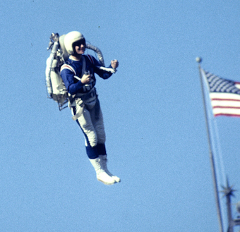 Super Fan&nbsp;at '67 Super Bowl (Getty Images)