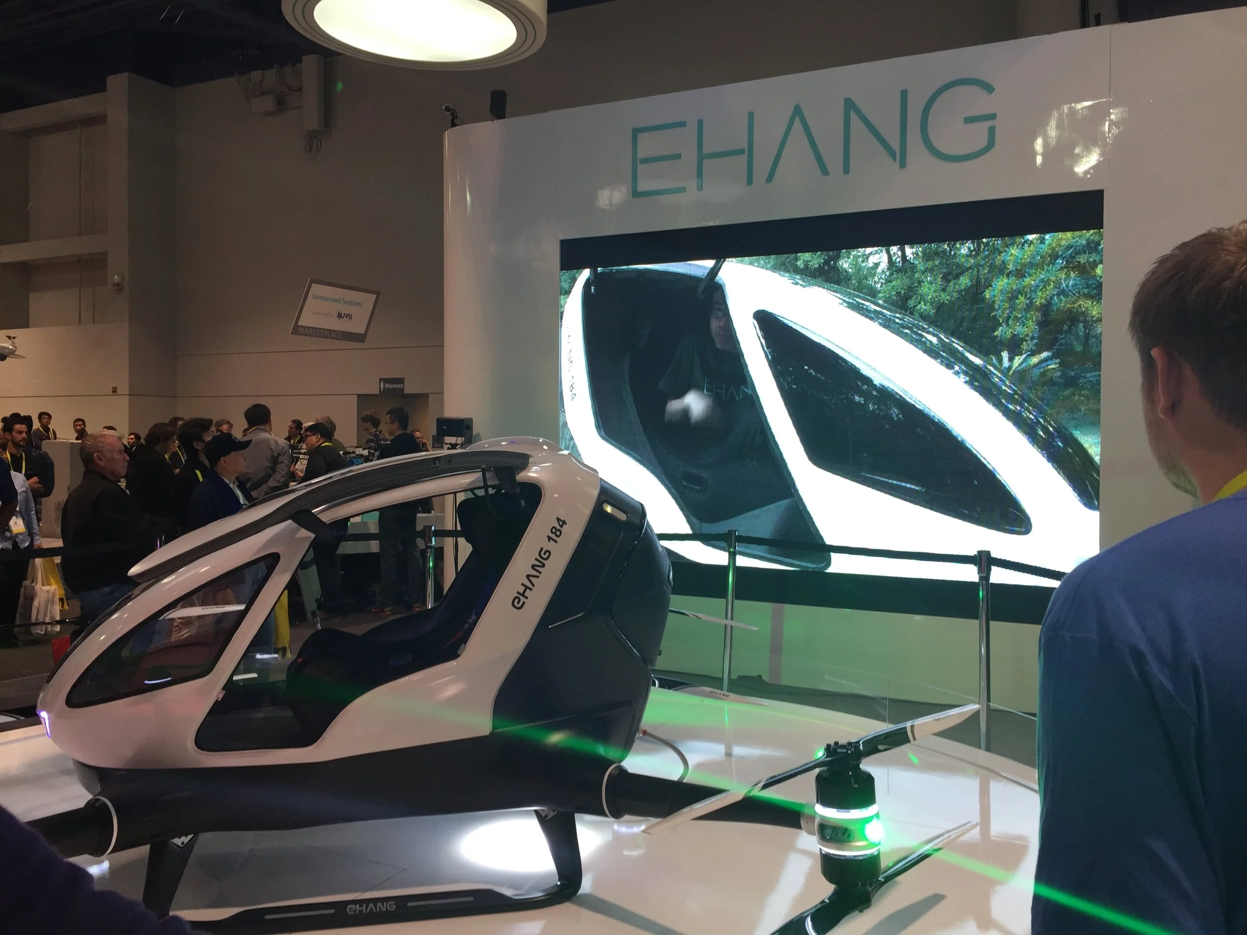 Fly a drone or fly IN a drone