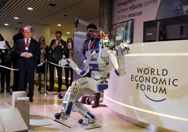 Here come the robots: Davos bosses brace for big tech shocks