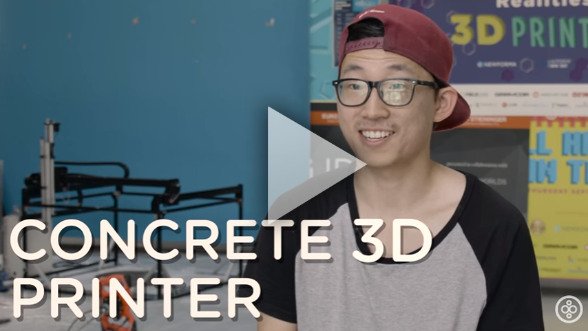 Northwestern Students Test their Concrete 3D Printer | BuiltWorldsNU