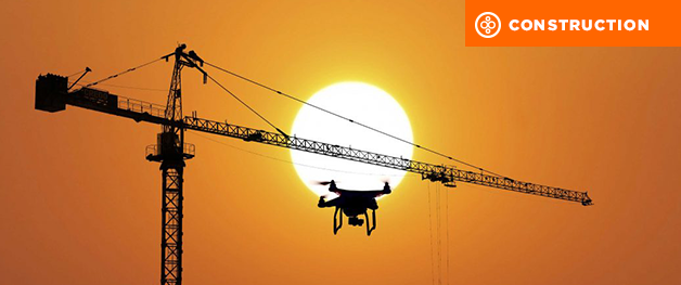 Construction industry poised to become leading user of drones