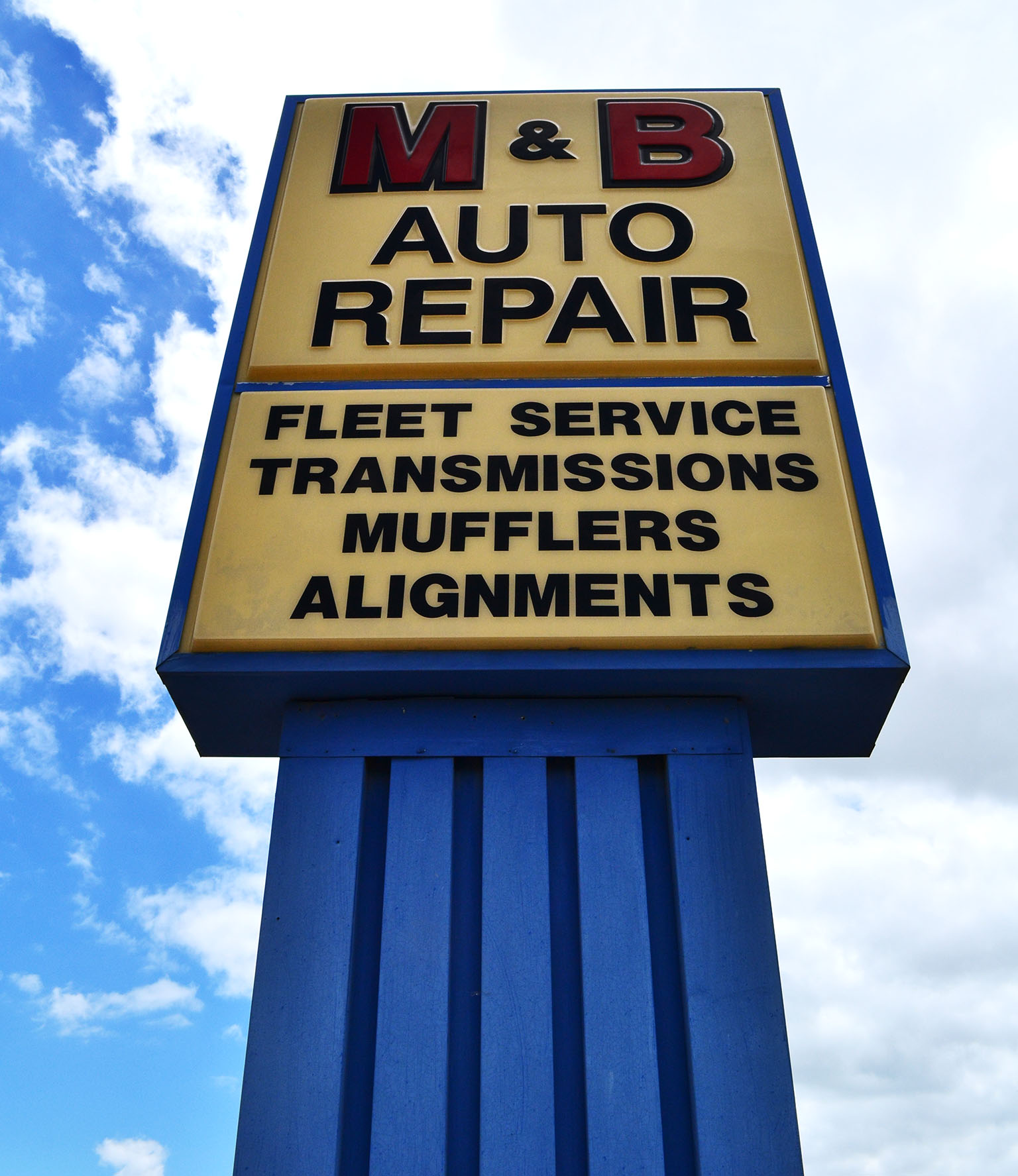 We offer a completely separate diesel service area right next door to our main office. 