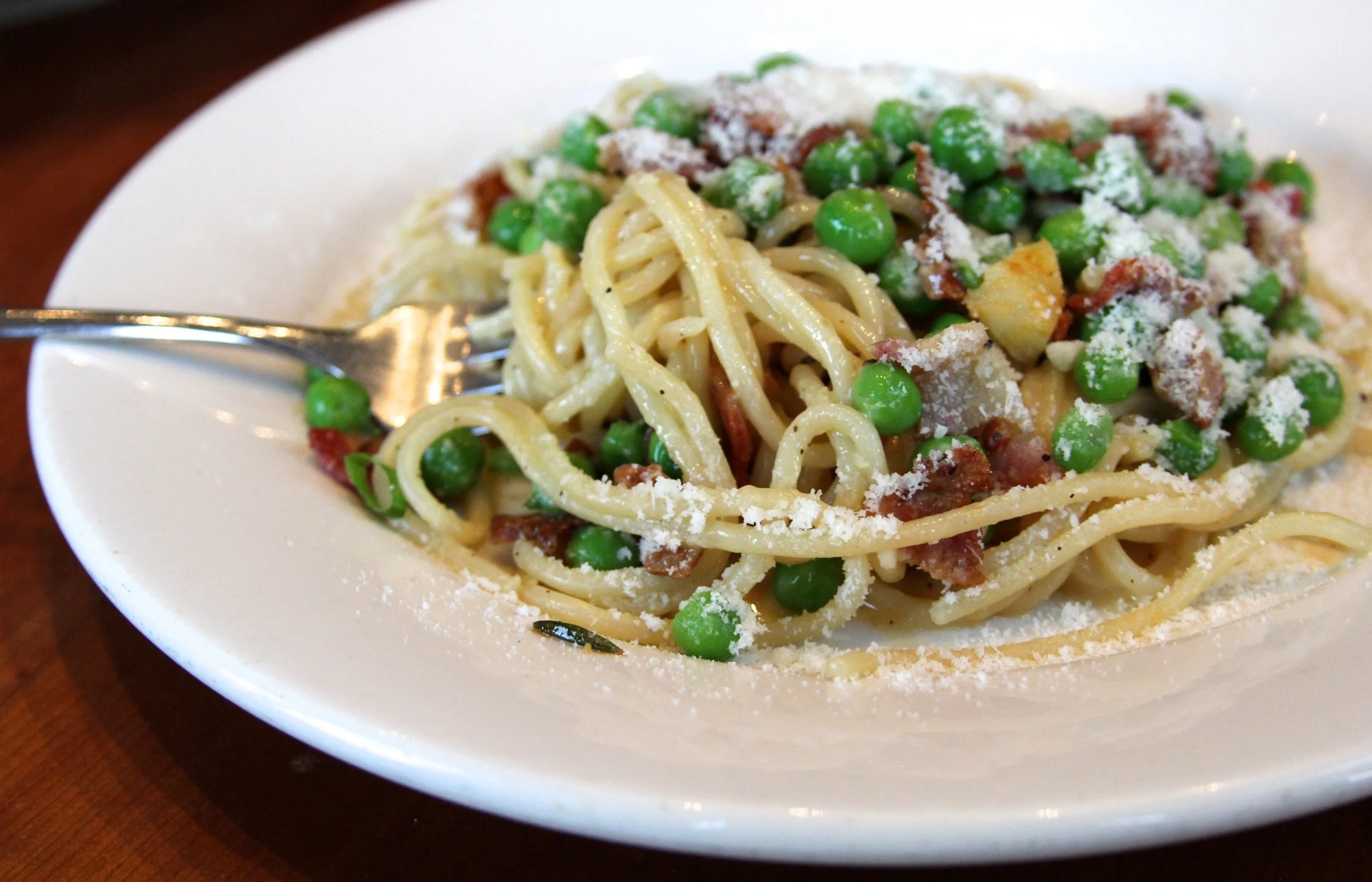 Spaghettini carbonara