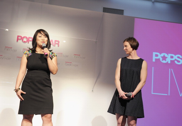  I presented POPSUGAR's food demo reel to advertising executives, media buyers, and publishers at the 2012 Digital NewFronts in New York. (Photo: Getty) 