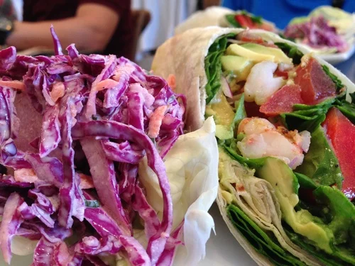 Shrimp & Avocado Wrap