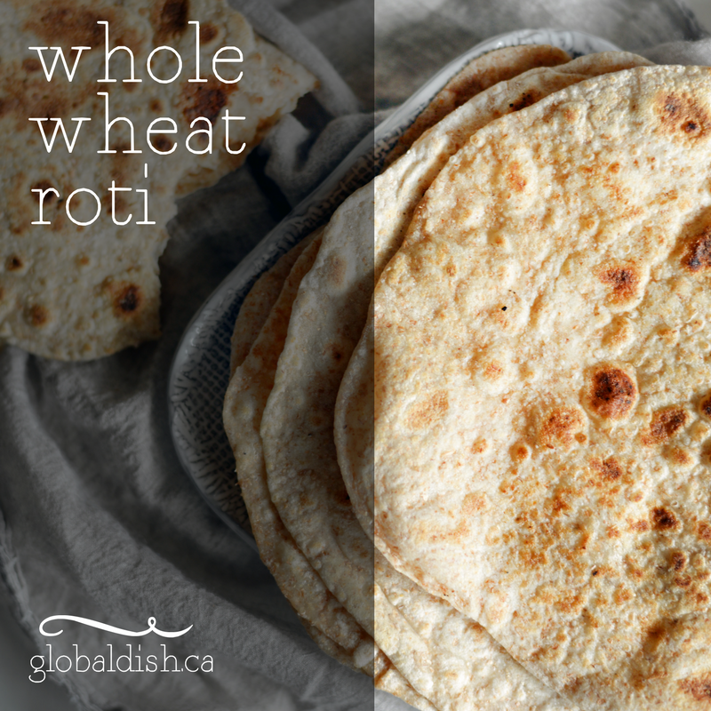 Global Dish Makes Rotis from Indian Cuisine Diabetes Cookbook