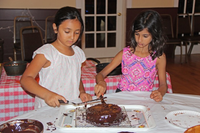 Making Sacher Torte