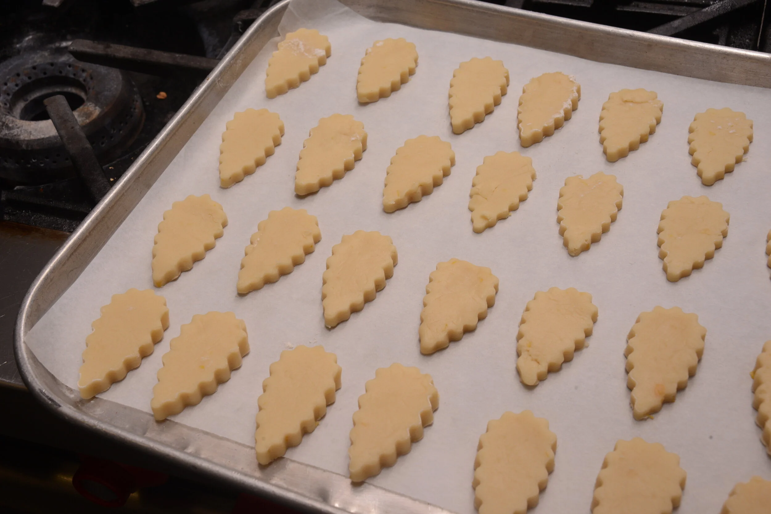 Lemony Butter Cookies