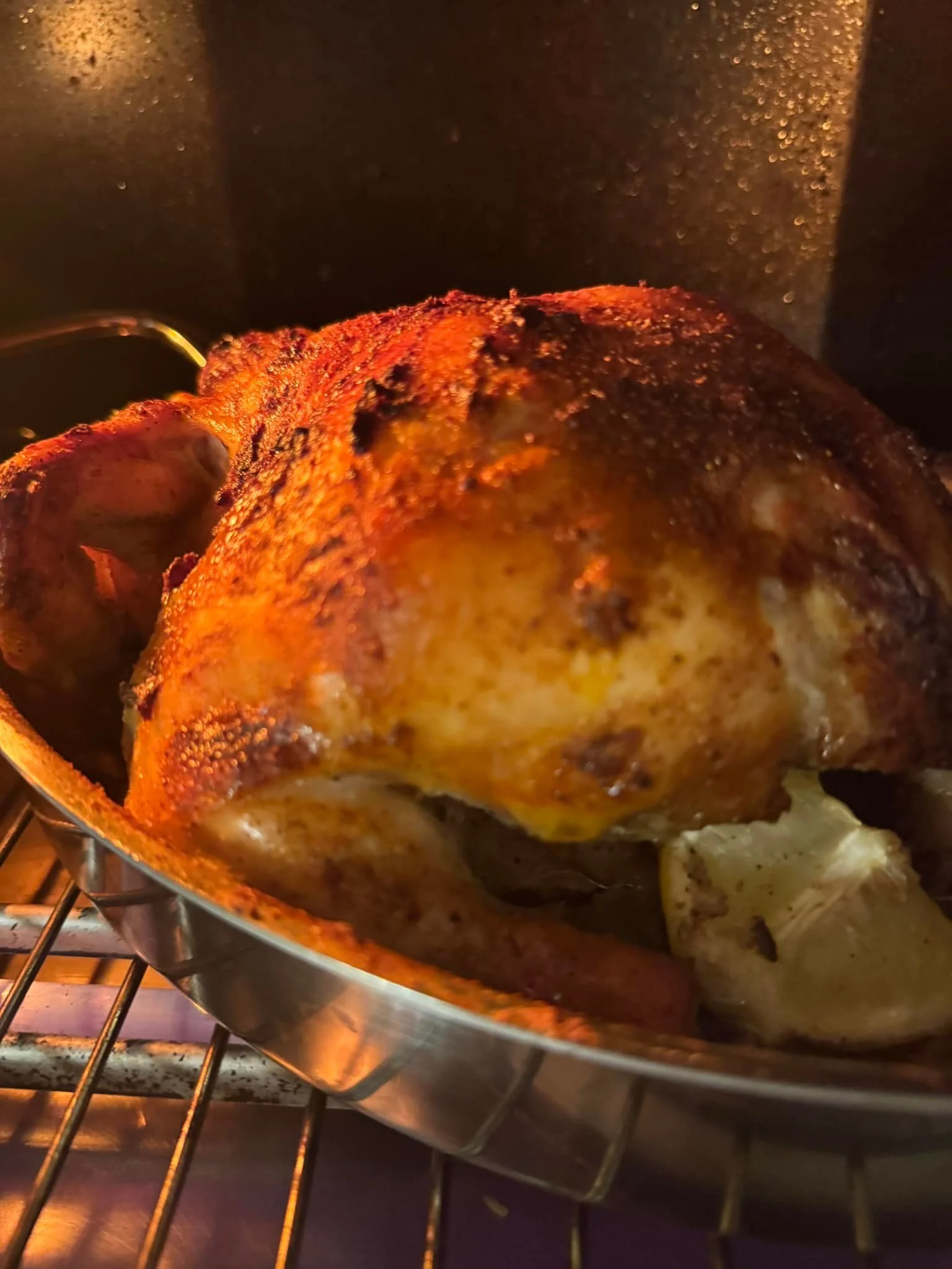 Passion for Spices
On this raining day felt like making a tandoori style roast chicken and smashed potatoes with herbs from the garden
- Used Green circle chicken D'Artagnan 
- Marinated  the chicken overnight 
- Used Organic potatoes from local farm