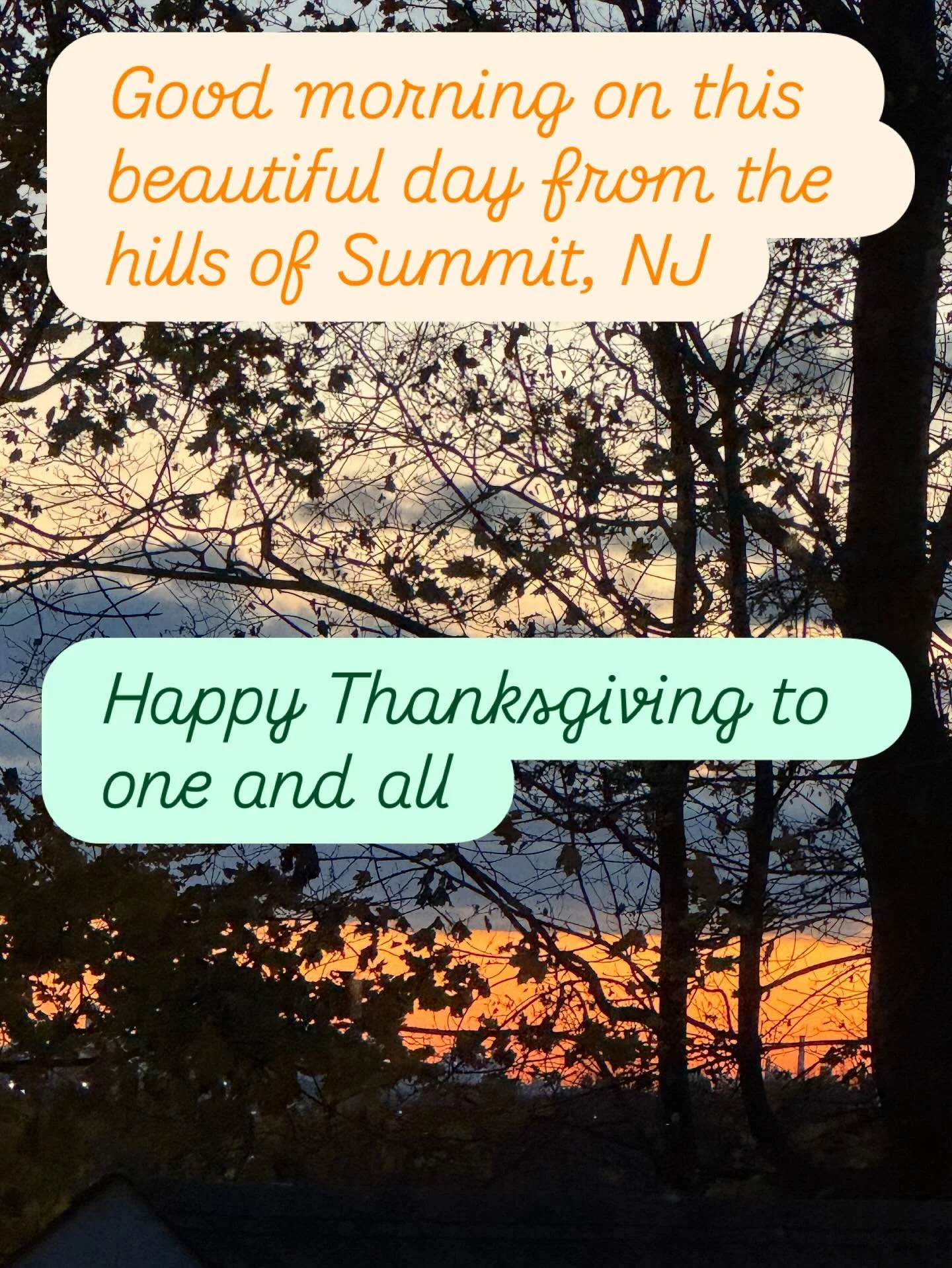 Enjoy  special time with family and friends!