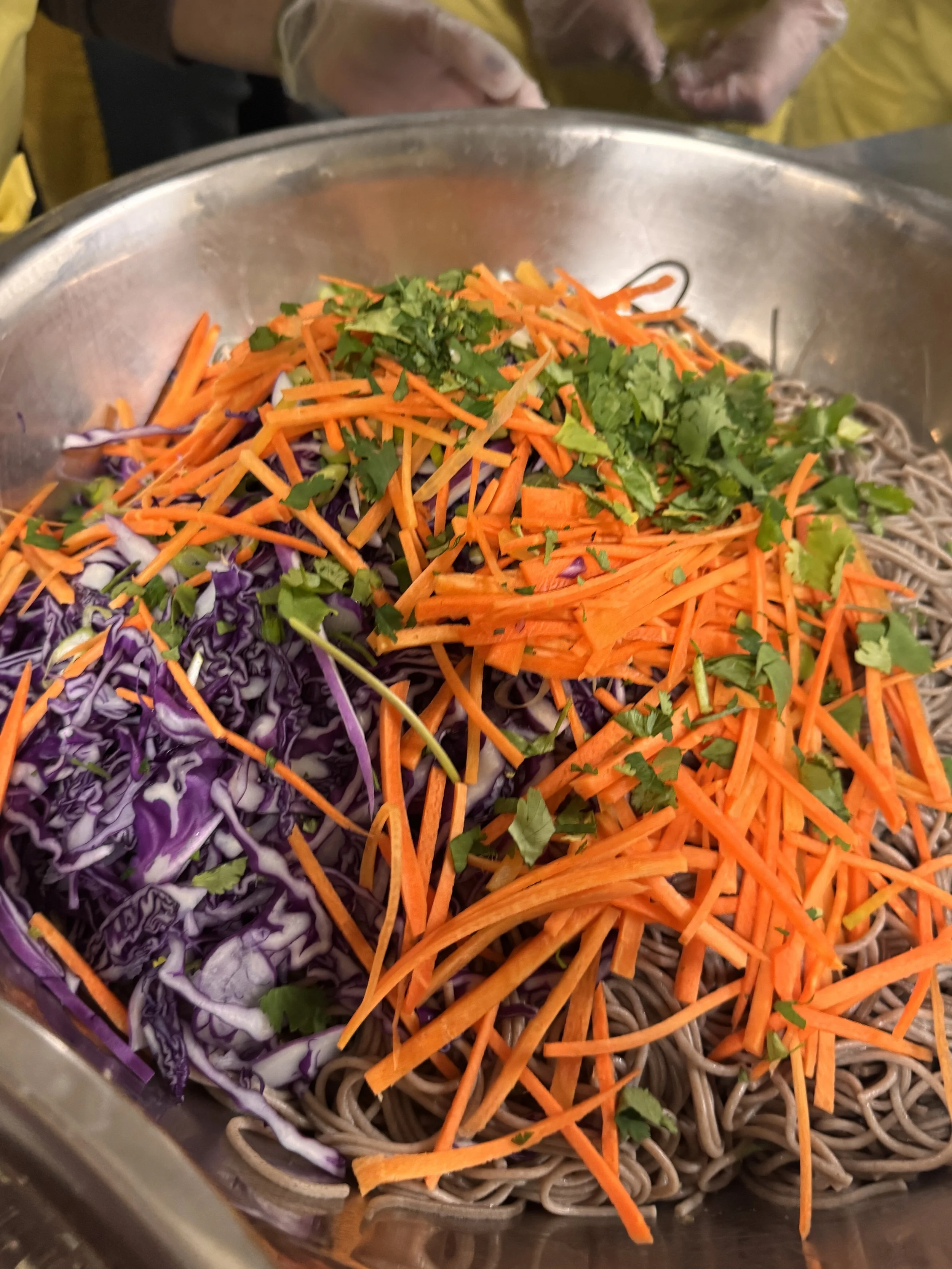 Cold Soba Noodle Salad 