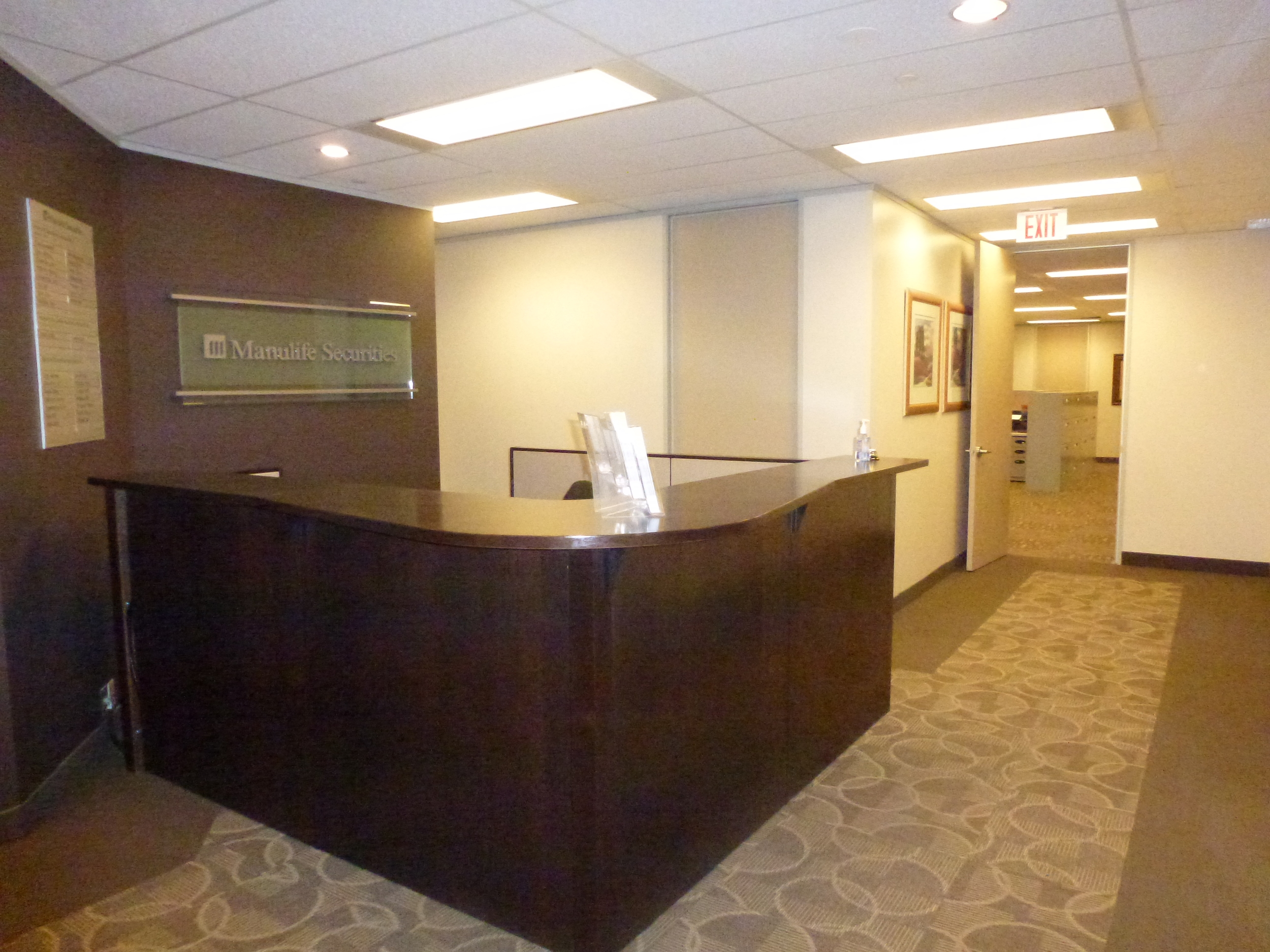 Existing Reception Area