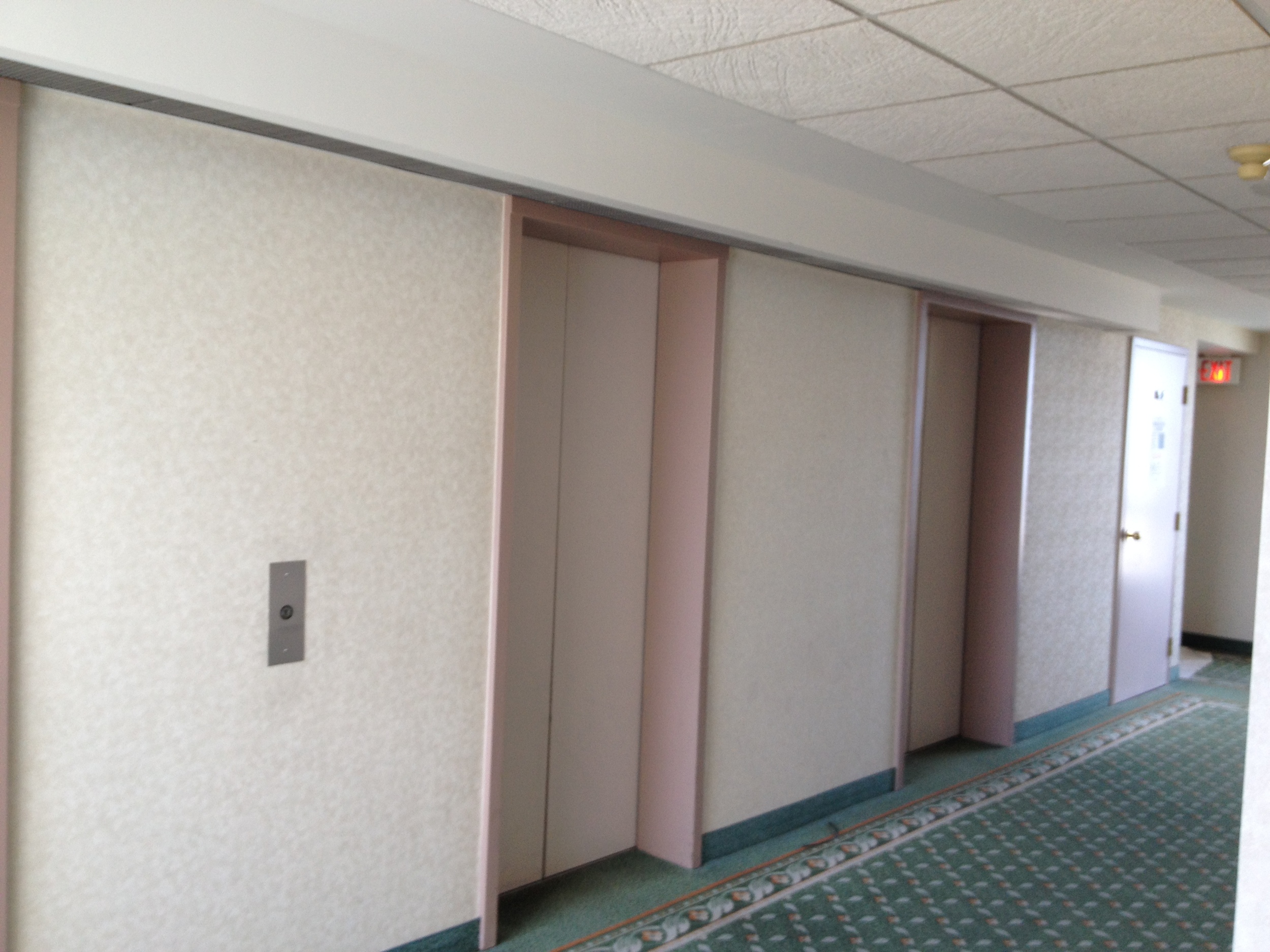 Existing Elevator Lobby Side 1