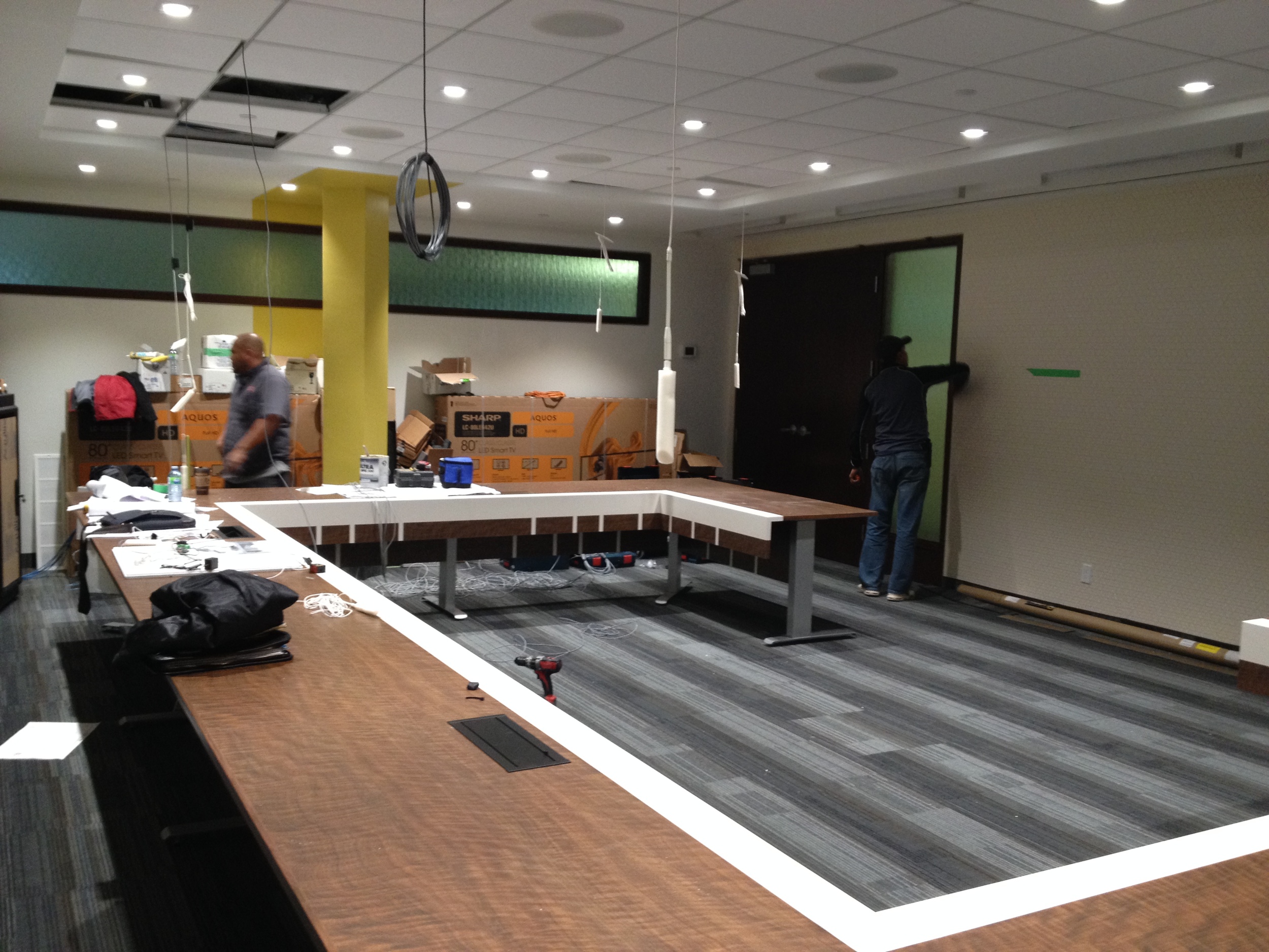 In Progress - Audio Visual Installers