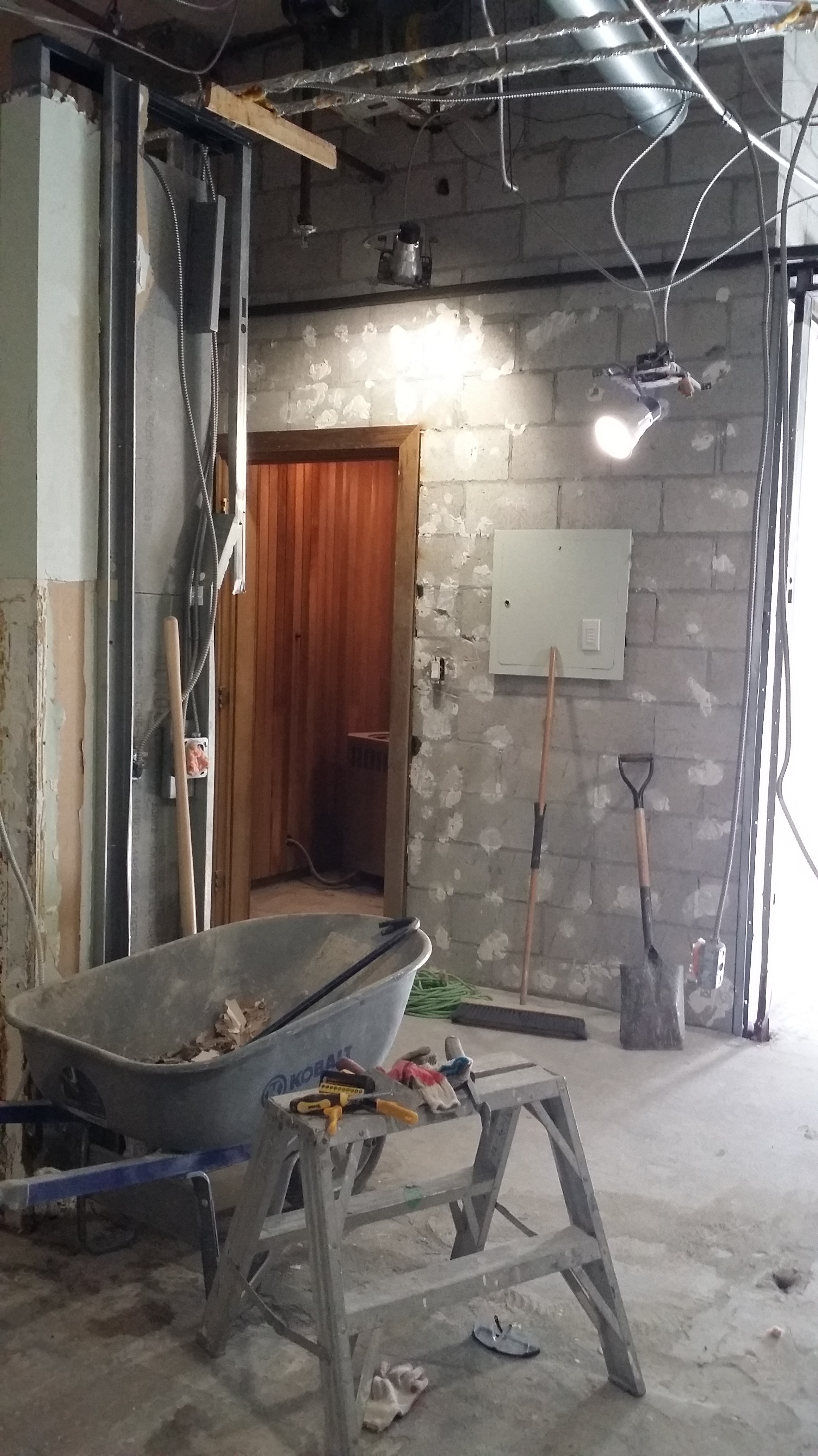 In Progress Changerooms Demolition
