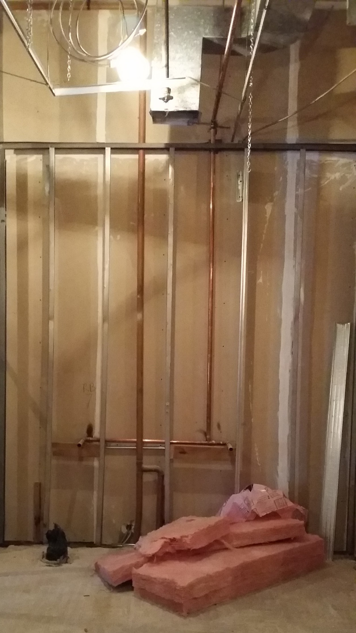 In Progress - Plumbing
