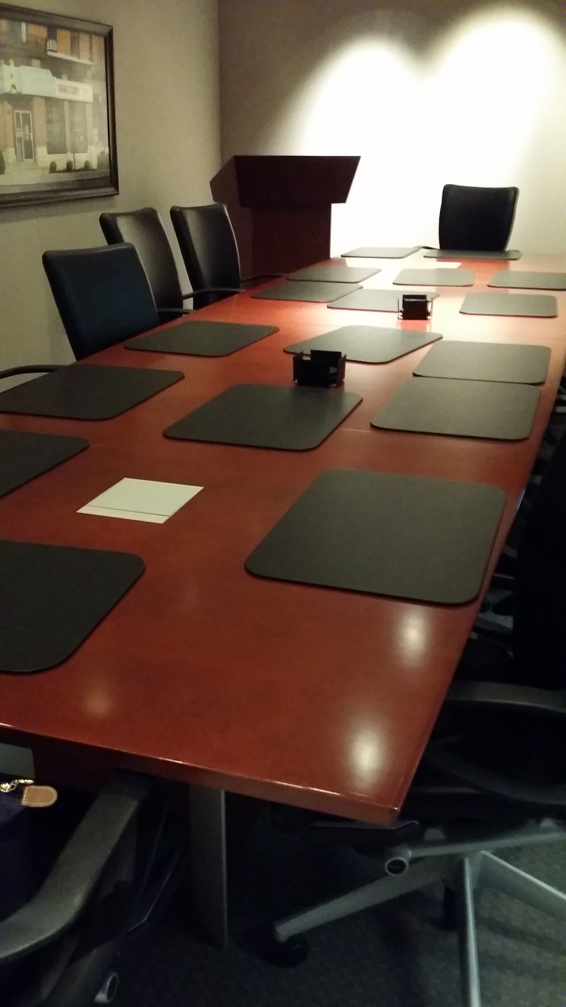 EXISTING BOARDROOM - ACCORD FINANCIAL