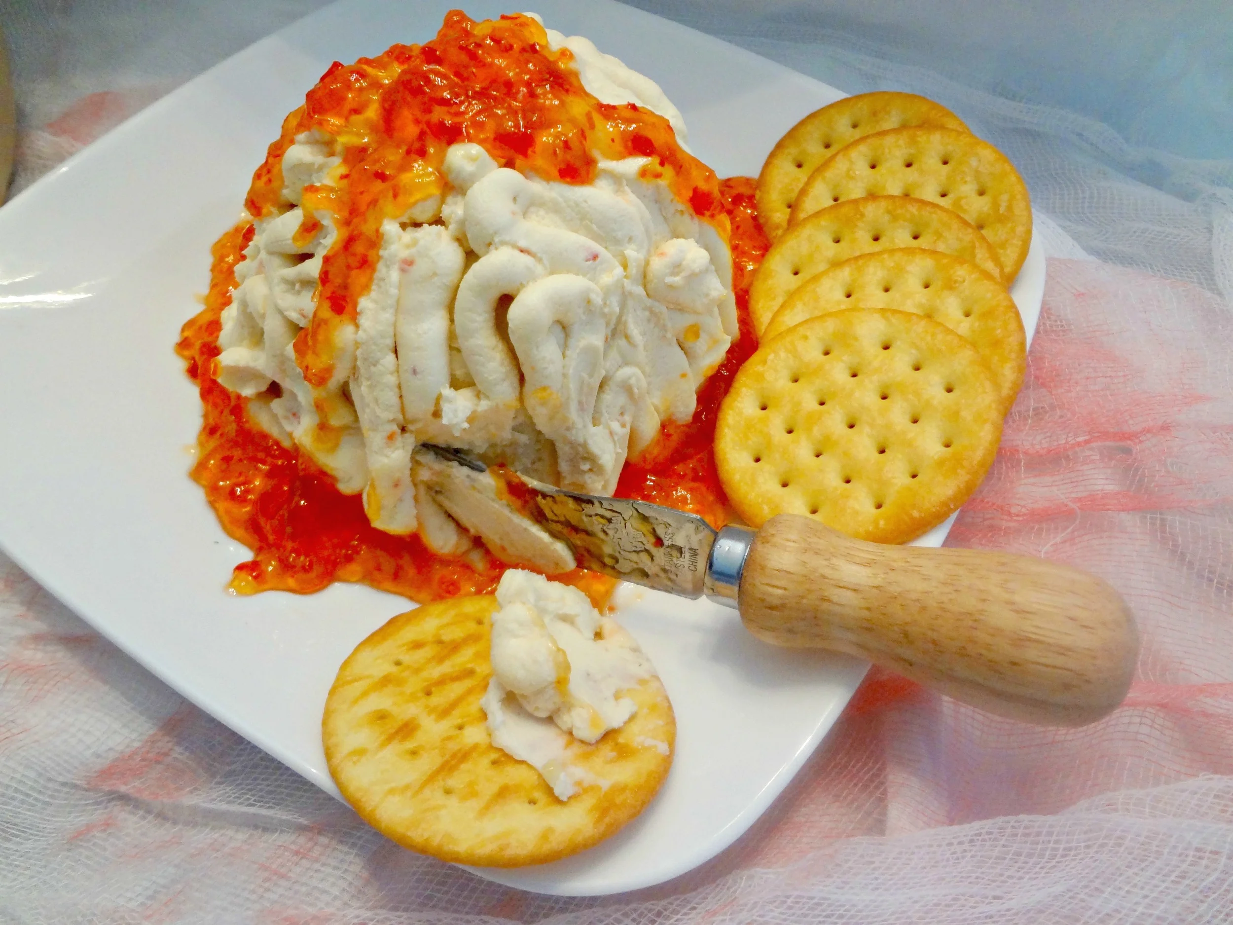 One of Mary's delightful brains recipes (serving suggestion)