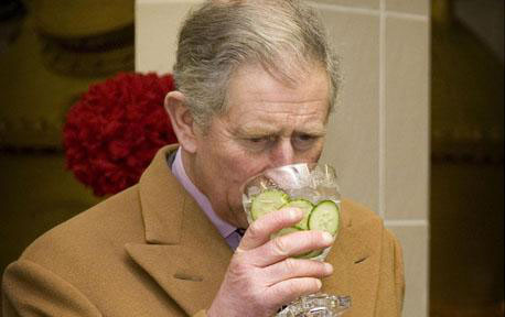 There are two types of vegetable in this glass.