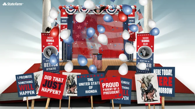 Part 3 Presidential Run: Changed based on your political allegiance.