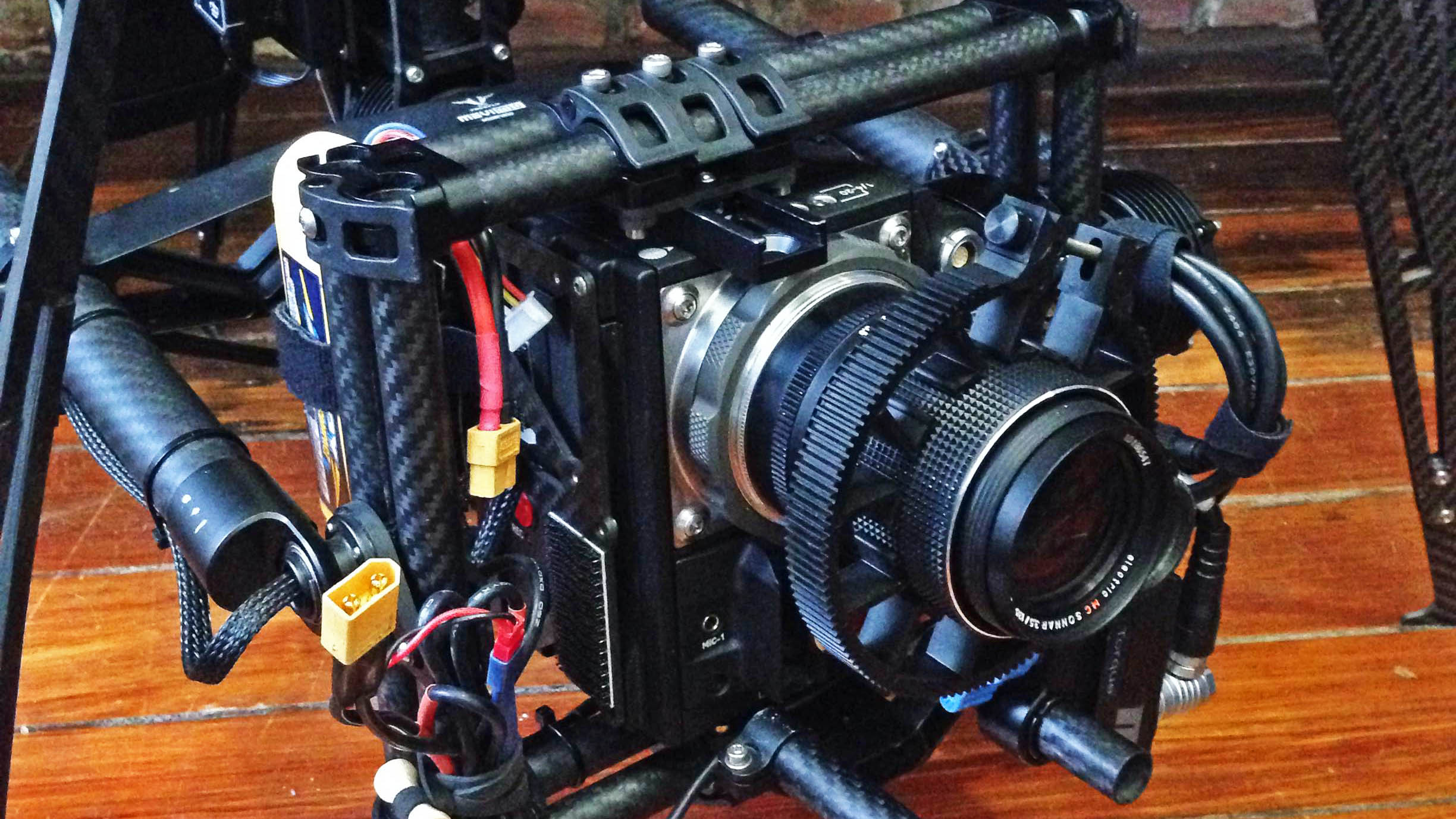 RED Epic Dragon with 135mm lens