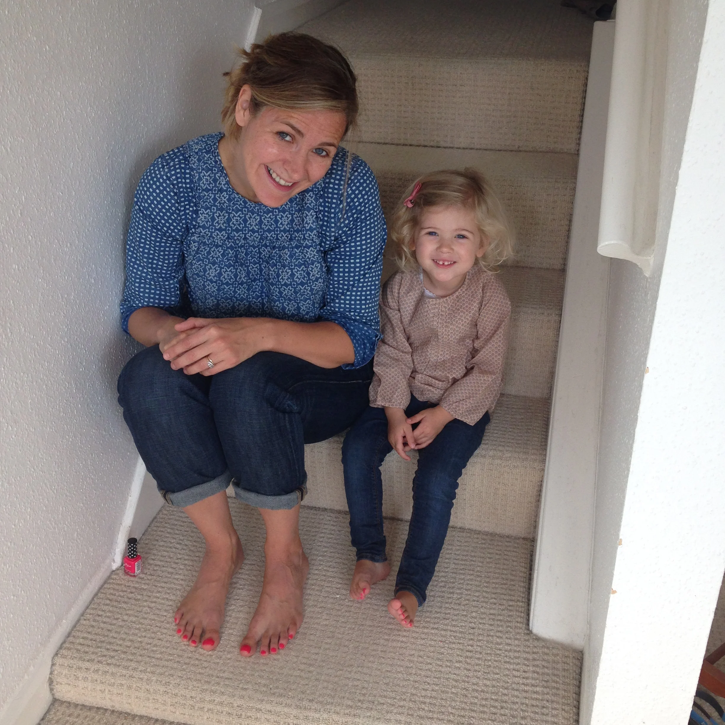 Sarah and her daughter, Coco