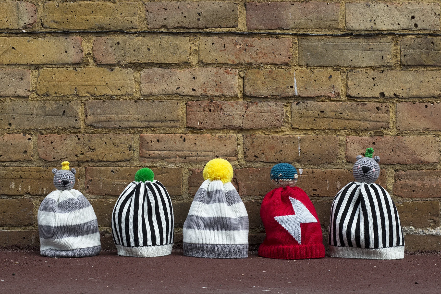 Braveling Bobble Beanies