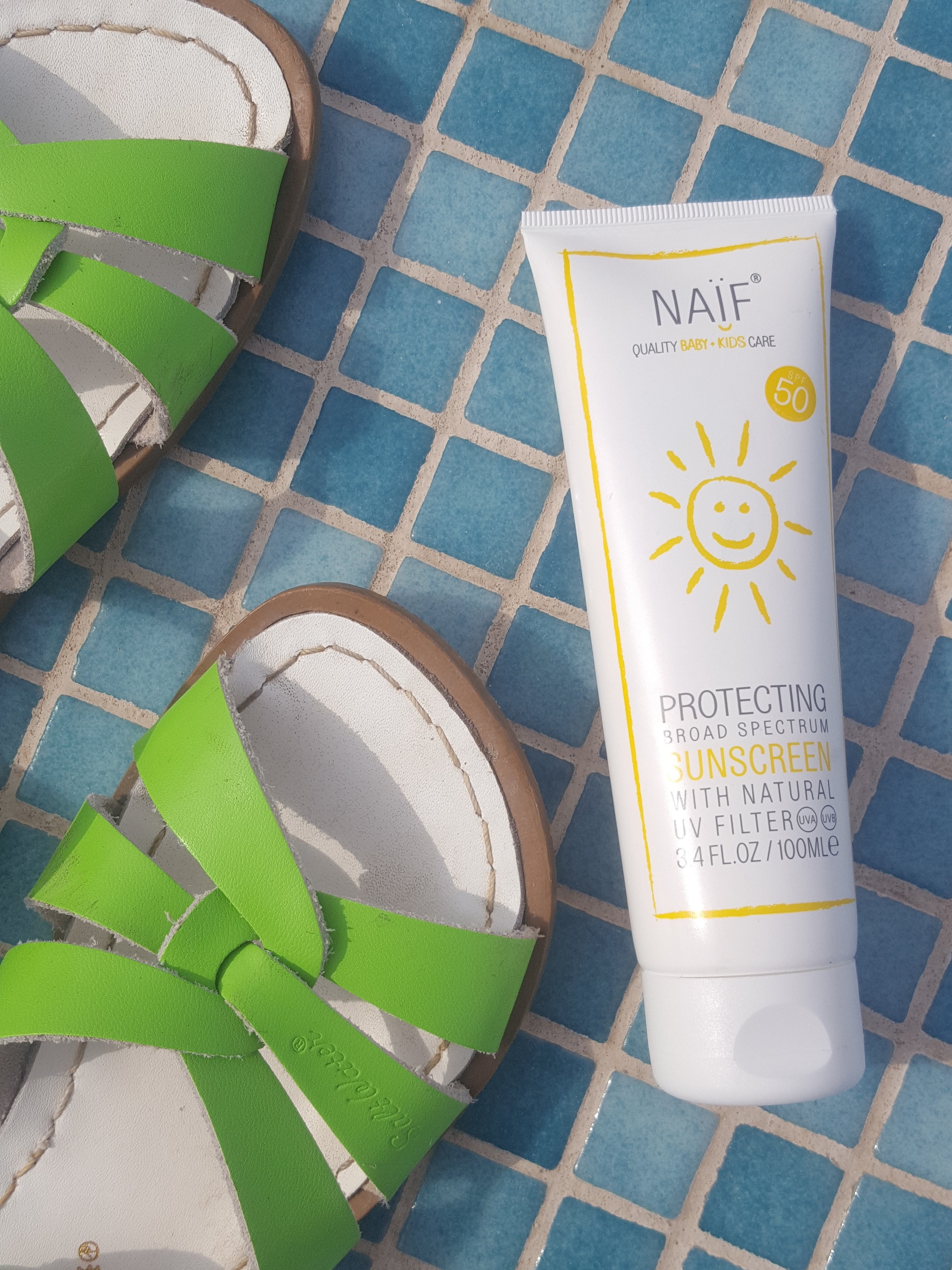 Naif SPF 50 Protecting Sunscreen for babies and kids