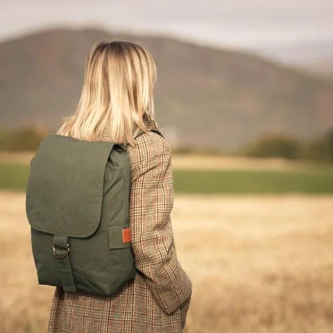 Bax and Bay Racing Green Zack rucksack, £129